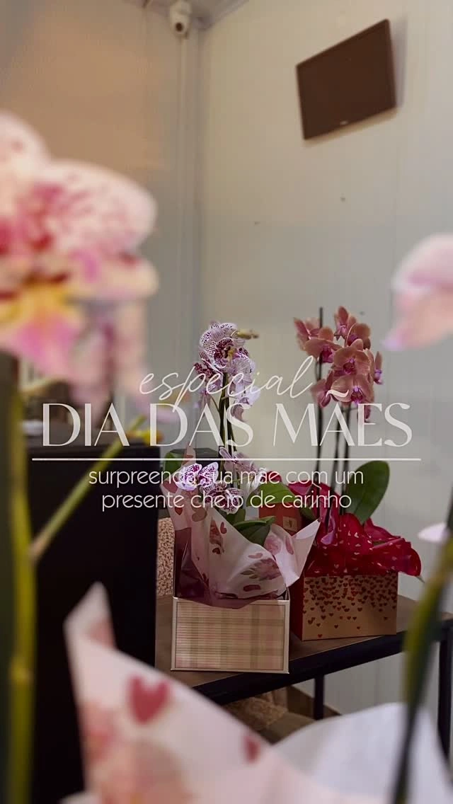 Já estamos nos preparando com muito carinho para o Dia das Mães 💞